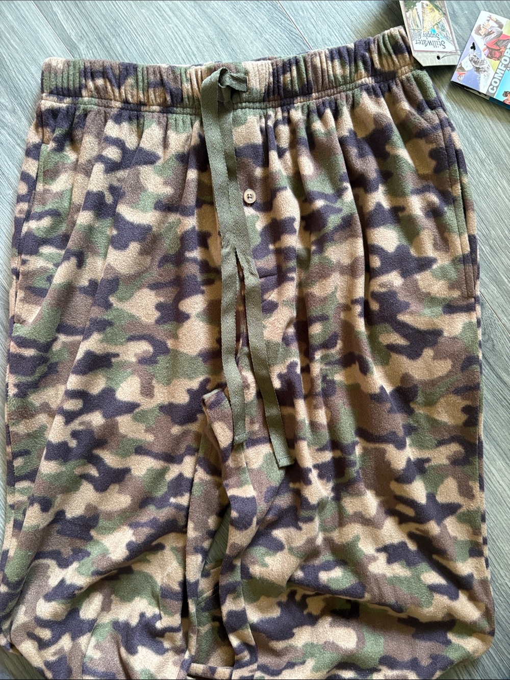 Camo Fleece PJ Joggers - Comfort Fit - Picture 5 of 5